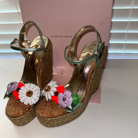 Sophia Webster Wildflower Espadrille - Picture 7 of 13